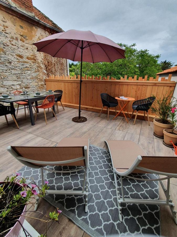 Appartement Cosy En Coeur De Bourg La Plaine-sur-Mer Kültér fotó