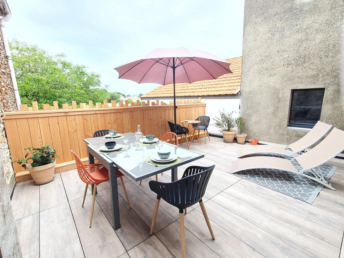 Appartement Cosy En Coeur De Bourg La Plaine-sur-Mer Kültér fotó